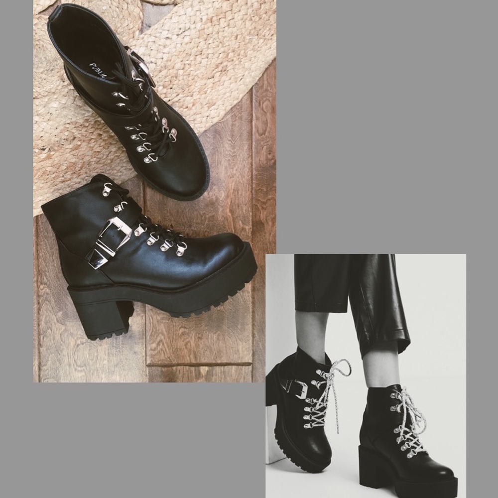 Public Desire Suzie Chunky Ankle Boot